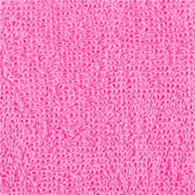 Салфетки махровые декоративные «Этель» Tropic, 4 шт., 30×30 см, хлопок 100%, розовые/белые