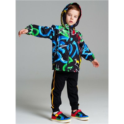 Куртка текстильная с полиуретановым покрытием для мальчиков (ветровка)