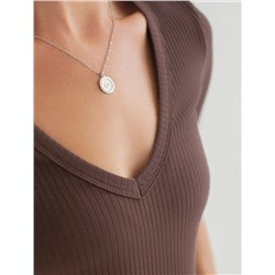 Джемпер из трикотажа в широкий рубчик