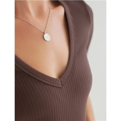 Джемпер из трикотажа в широкий рубчик