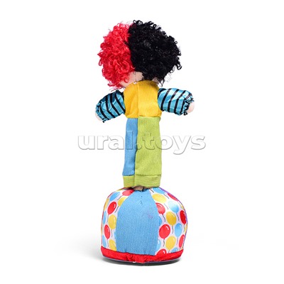 Клоун, со светом и музыкой, в коробке