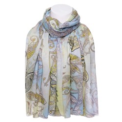 Палантин Famuyi B755 Узор