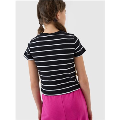 Фуфайка трикотажная для девочек (футболка)