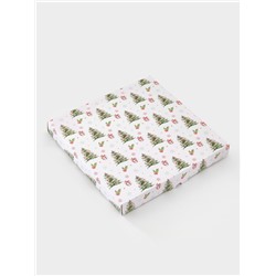 Блюдо новогоднее сервировочное Доляна «Сказочное настроение», d=25, стекло, разноцветное