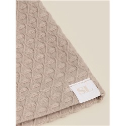 Халат вафельный женский SL HOME: Waffle «Саббиа», размер M, хлопок 100%, коричневый