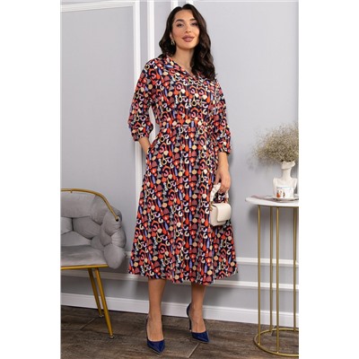 Платье Дамира (разноцветное) П14611-16М
