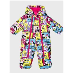 Комбинезон детский текстильный с полиуретановым покрытием для девочек