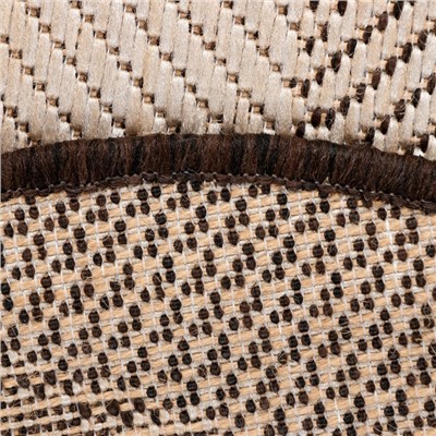 Ковер Циновка овальный 80х150см, sz1473/a2o/11, джут ПП100%