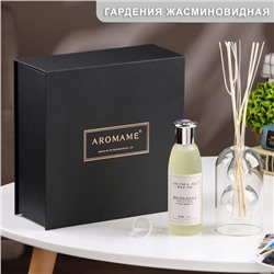 Диффузор ароматический в подарочной упаковке Aromame, гардения жасминовидная, 120 мл