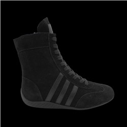 Ботинки из натуральной кожи P-MR22-1 черные