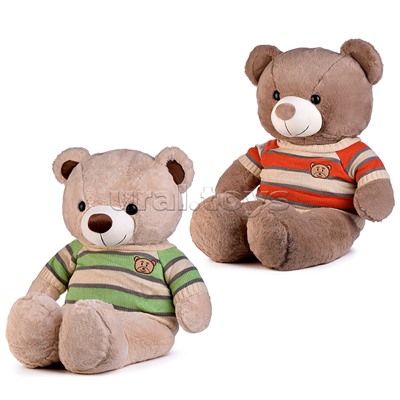 Мягкая игрушка "Медведь в полосатом свитере" 75 см