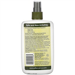 All Terrain, Herbal Armor, Натуральное средство от насекомых, без ДЭТА, спрей, 8,0 жидких унций (240 мл)