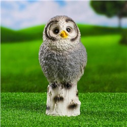 Садовая фигура из гипса «Сова на дереве», 26 см, МИКС