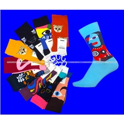 DMDBS носки женские ЦВЕТНЫЕ высокие арт. 007