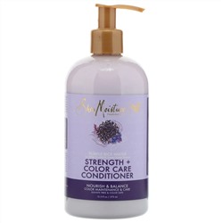 SheaMoisture, кондиционер для защиты и укрепления окрашенных волос, с водой из фиолетового риса, 370 мл (12,5 жидк. унций)