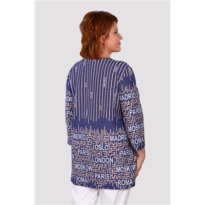 Живопись - туника синий