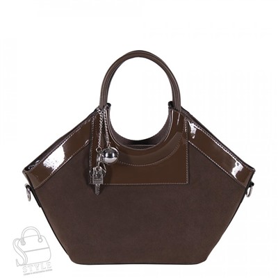 Сумка женская  5505-80FRAA coffee Farfalla Rosso