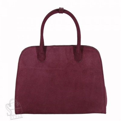 Сумка женская кожаная 6829NNAA wine red  Natale Navetta/50(дефект)