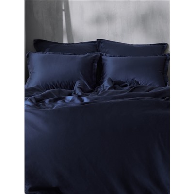 Пододеяльник 1.5-спальный SL Home, 150×220 см, синий, тенсель