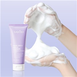 (ЗАМЯТА КОРОБОЧКА) Пенка для умывания с экстрактом винограда Sadoer Grape Seeds Gentle Cleanser, 100 гр.