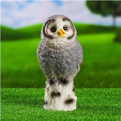 Садовая фигура из гипса «Сова на дереве», 26 см, МИКС