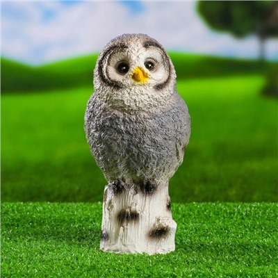 Садовая фигура из гипса «Сова на дереве», 26 см, МИКС