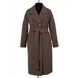 01-11800 Пальто женское демисезонное (пояс)