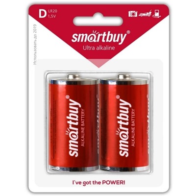 Эл-т питания Smartbuy LR20 BL2