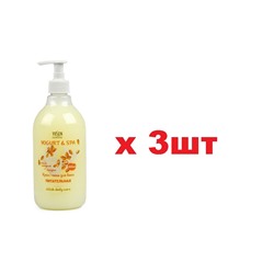 Vilsen Yogurt SPA Крем-пена для ванн 650мл Питательная 3шт
