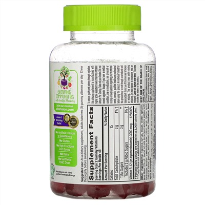 VitaFusion, Extra Strength B-12, Natural Cherry Flavor, 3,000 mcg, 90 Gummies