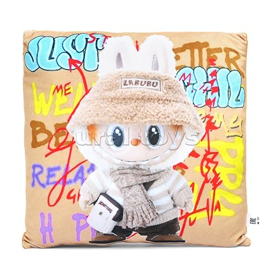 Игрушка-подушка Лабу в шляпе