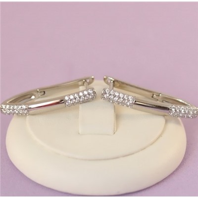 Серьги родий Н01-14681