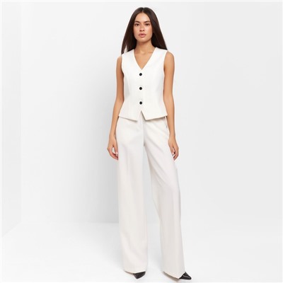 Брюки женские MIST: Classic Collection, размер 48, цвет экрю