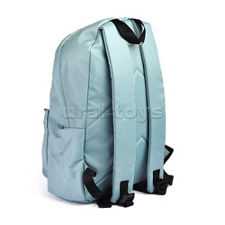 Рюкзак "Color Balance" подростковый 40x29x17 см (14 л) 250 г, нейлон, подклад, 1 отделение на молнии, 1 передний карман, аппликация из каучука, бирюзовый