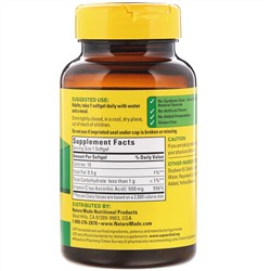 Nature Made, Vitamin C, 500 mg, 60 Softgels