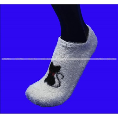 МИНИBS носки женские укороченные ангора НОРКА ШЕРСТЬ «Кошечка»