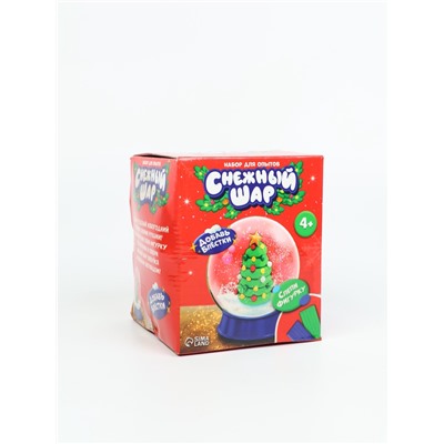 УЦЕНКА Набор для опытов «Снежный шар», елка