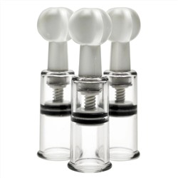 Набор из 3 помп для клитора и сосков Max Twist Clit and Nipple Triple Sucker Set