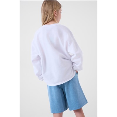 Шорты трикотажные для девочек PLAYTODAY, 1243841