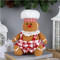 Новогоднее украшение Пряник 24 см / NA124 /уп 60/