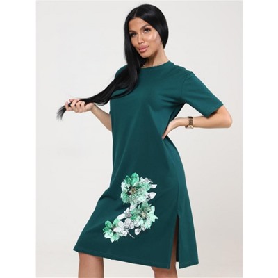 Туника "Антуриум" (Изумрудный)