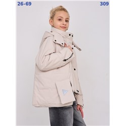 Куртка 309 св.бежевый
