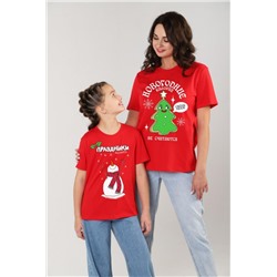 Фуфайка (футболка) для девочки Карнавал-1 (Красный)