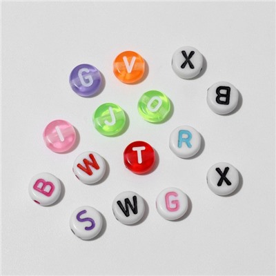 Набор для создания украшений «Краски», 24 вида бусин, фурнитура, ножницы, леска 0.6 мм