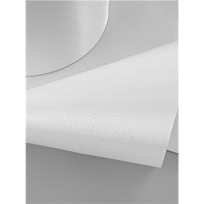 Лента атласная, 100 мм, 100±5 м, белая