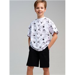 Комплект трикотажный для мальчиков: фуфайка (футболка), шорты