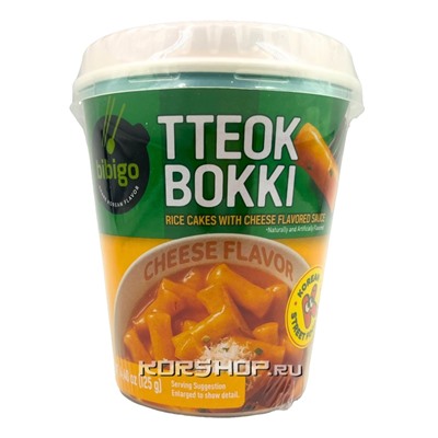 Ттокпокки с сыром в стакане Bibigo, Корея, 125 г Акция