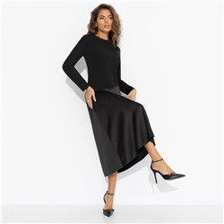 Платье комбинированное, Нежная утонченность