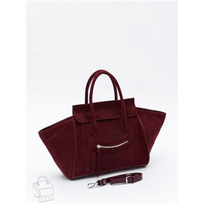 Сумка женская кожаная 999027NN wine red Natale Navetta