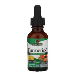 Nature's Answer, Turmeric-3, Alcohol-Free, 1 fl oz (30 ml)